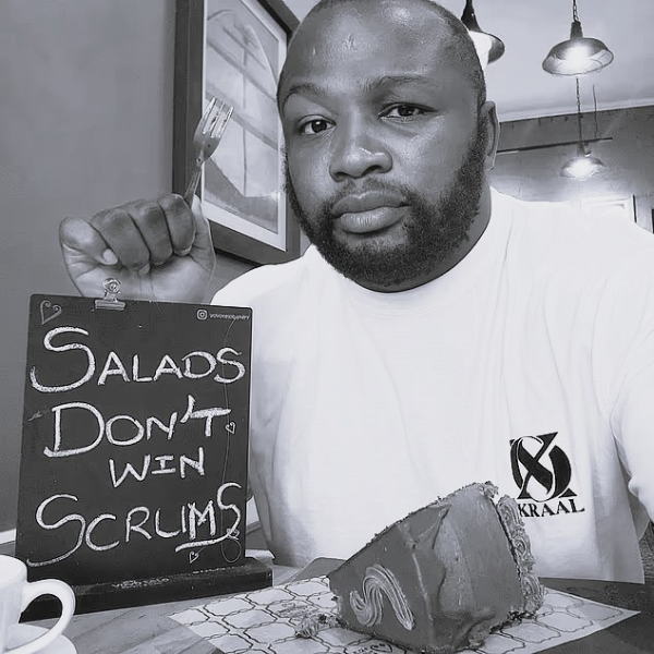 Polera Oversize ''Salads don't win scrums''